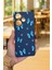 Infinix Hot 30 -Mavi Kelebek Desenli Silikon Darbe Emici Klasik Korumalı Rubber Kılıf 2