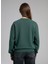 O Yaka Düz Zümrüt Yeşili Kadın Sweatshırt 261 Lcf 241013 Iona Zümrüt 5