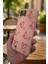 Realme C11 -Pembe Kalp Desenli Silikon Darbe Emici Klasik Korumalı Rubber Kılıf 3