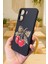 Redmi 13C Uyumlu Kiraz Leopar Fiyonk Desenli Lansman Kamera Korumalı Yumuşak Silikon Rubber Kılıf 3