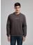 Yuvarlak Yaka Kahve Erkek Sweatshırt 261 Lcm 241042 Dorres Kahve 2