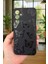 Samsung Galaxy A25 - Siyah Kelebek Desenli Silikon Darbe Emici Klasik Korumalı Rubber Kılıf 2