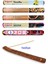 5 Paket 20 Çubuklu Tütsü Vanilla - Musk - Clove - Wood - Redrose - Kayık Hediyeli 1