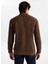 Bisiklet Yaka Loose Fit Düz Kahve Erkek Kazak M5WM-KZK1557 5