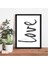 Love Temalı Dekoratif 6 Mdf Poster 1