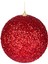 Yılbaşı Topu, Kırmızı - 15 cm 1