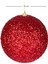 Yılbaşı Topu, Kırmızı - 15 cm 3