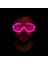 Pembe LED Işıklı Parti Gözlüğü - Neon Glow Şerit Gözlük 3 Modlu (5332) 3