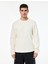 Pamuklu Uzun Kollu Basic Bisiklet Yaka Sweatshirt 3