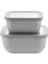 Lora 2'li Saklama Kabı Gri 6