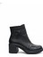 Siyah Kadın Hakiki Deri Topuklu Bot 039.1101 2