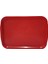 10 Adet Büyük Kırmızı Plastik Servis Tepsisi Kırılmaz Lokanta Büfe Fast Food Kullanım ( 53 X37 Cm) 4