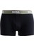 Siyah - Gri Erkek Boxer Trunk 3p Power_ 2