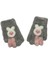 Kitti 4-8 Yaş Kız Çocuk Yumuşak Dokulu Sevimli Eldiven 1
