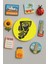 Modern ve Dekoratif Yuvarlak Buzdolabı Magneti Magnet Büyük Boy 10X10 cm - Kabile Kızı 1