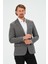 Erkek Slim Fit Blazer Ceket Antrasit 6