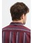 Erkek Dikine Çizgili Melanj Button Down Regular Fit Pamuk Polyester Gömlek 6