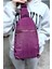 Su Geçirmez Kumaş Bordo Unisex Body Bag Çapraz Omuz Çantası 4