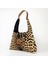 El Yapımı Leopar Desenli Hobo Bag Omuz Çantası 2