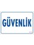 Güvenlik Uyarı Levhası 17,5X25 KOD:1717 1