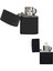 Çakmak Parlak Siyah Zippo Benzinli Çakmak Cep Boy Doldurulabilir - M000B284-N47000 2