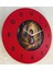 Kişiye Özel Kırmızı Başlıklı Kız Çocuk Odası Duvar Saati | Epoksi Dolgulu | 35 cm 5