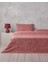 Jardin Belle King Size Yatak Örtüsü Takımı 240X220 cm Bordo 1