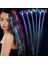 LED Fiber Optik Işıklı Kelebek Saç Klipsi 1