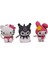 Hello Kitty – My Melody – Kuromi Üçlü Anahtarlık Seti 1