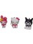 Hello Kitty – My Melody – Kuromi Üçlü Anahtarlık Seti 5