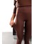 Kahverengi Comfortlux Yüksek Bel Tayt 2