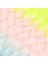 Simli Neon Sarı / Şeker Pembe / Su Yeşili Ombreli Örgülük Saç 100 Gr. 2