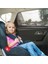 2 Adet Oto Yan Cam Perdesi Araba Arka Kapı Güneşlik Araç Çocuk ve Bebekler Için Arka Koltuk Perde 7