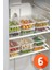 Buzdolabı Saklama Organizer, Kendinden Kapaklı, Mikrodalga ve Buzluğa Uygun, 6 Adet 1350ML beyaz 1