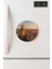 Desenli Temalı Yuvarlak Buzdolabı Magnet – 10X10 cm Galata Manzara 1