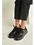 V274949109 Siyah Kalın Tabanlı Spor Ayakkabı Sneakers 2