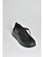 V274949109 Siyah Kalın Tabanlı Spor Ayakkabı Sneakers 5