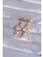 Xuping Rose Renk Zirkon Taşlı Geometrik Sallantılı Küpe - TJ-BKP9355 2