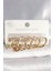 316L Çelik Gold Renk Yıldız Halka Model Kadın Küpe Seti - TJ-BKP10388 1