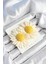 Papatya Model Beyaz ve Sarı Renk Kadın Küpe - TJ-BKP10635 1
