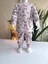 Kız-Erkek Bebek- Çocuk Pijama Takımı %100 Pamuk Uzun Kollu Önü Çıtçıtlı Mevsimlik 2