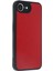 CPT16 iPhone 16E Kılıf Aras Deri Kapak - Kırmızı 1