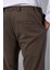 Milos Relax Fit Örme Kaşe Kumaş Fermuarlı Beli Lastikli Jogger Erkek Pantolon - Vizon 3