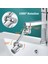 Robotik Kol Musluk Uzatma Aparatı 1080 Derece Evrensel 2 Modlu Mutfak Banyo Musluk Başlığı 1