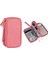 Boyut S (19X11X5,5 Cm) Aksesuar Çantası Seyahat Düzenleyici Çantası USB Kablo Sd Kart Şarj Cihazı - Pembe (Yurt Dışından) 1