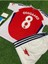 Arsenal 2024/25 Sezonu Martin Ødegaard Iç Saha Çocuk Forması 4'lü Set 1