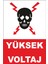 Yüksek Voltaj Uyarı Levhası 1