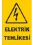 Elektrik Tehlikesi Levhası Tabelası 1