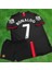 M.unitedd Moskova 2008 Sezonu Cristiano Ronaldo Çocuk Forması 4'lü Set (Black) 3