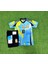 Arjantin 2024/25 Yeni Sezon Lionel Messi Özel Konsept Çocuk Forması 4'lü (Blue-Yellow) 3